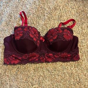 Pink and Plum Adore Me Bra 36C